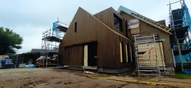 Montage bamboe te Zwartsluis 2024_A-Wood BV