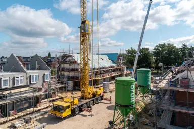 Montage rockpanel te Ede 2025_Van Campen Bouwgroep BV